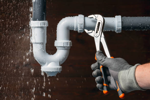 Professional Water Line Repair technician working in Atherton, CA